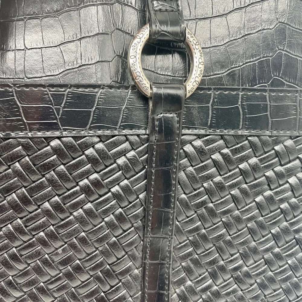 Coldwater Creek Black Labtop Work Shoulder Bag - Picture 3 of 11